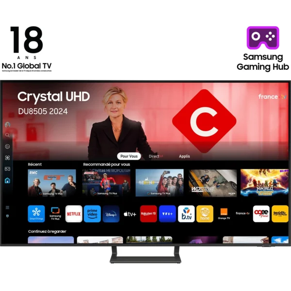 Televisor Samsung TU55DU8505K 55 Crystal UHD 4K Smart TV
